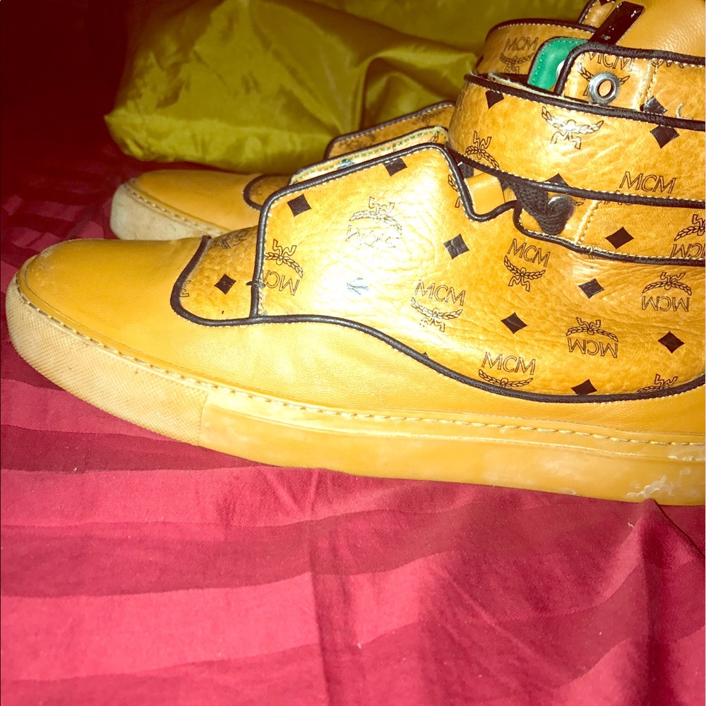 Authentic MCM shoes purchased at Bloomingdales