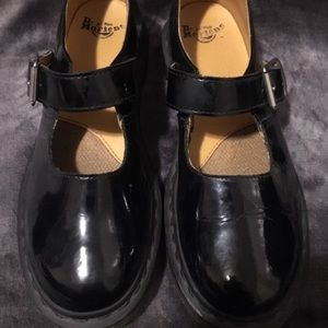 Doc Martens with Mary Jane strap