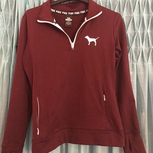 PINK Victoria secret half zip