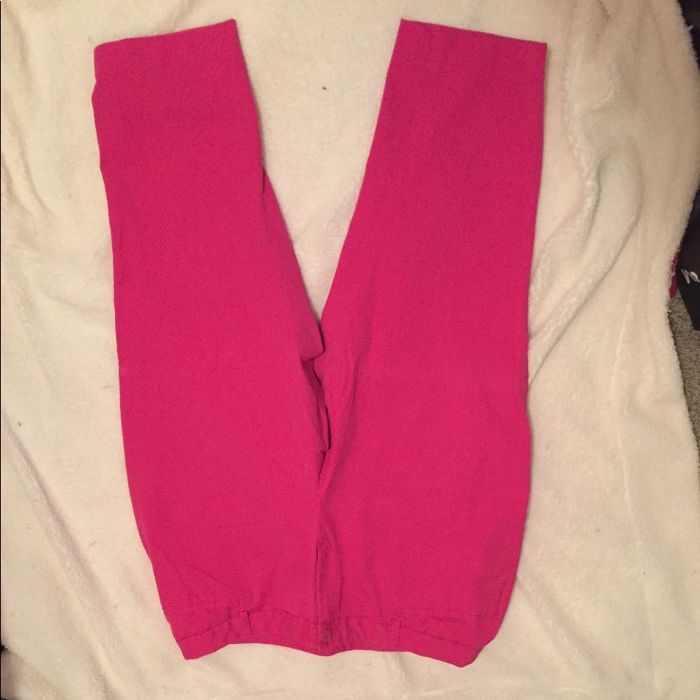Pink pants