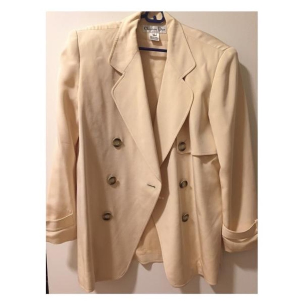 Vintage Christian Dior 100% silk blazer