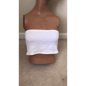 no boundary white crop top