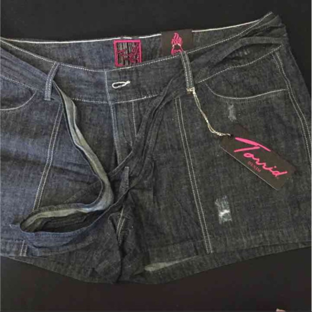 Torrid denim shorts. Brand NEW. size 20