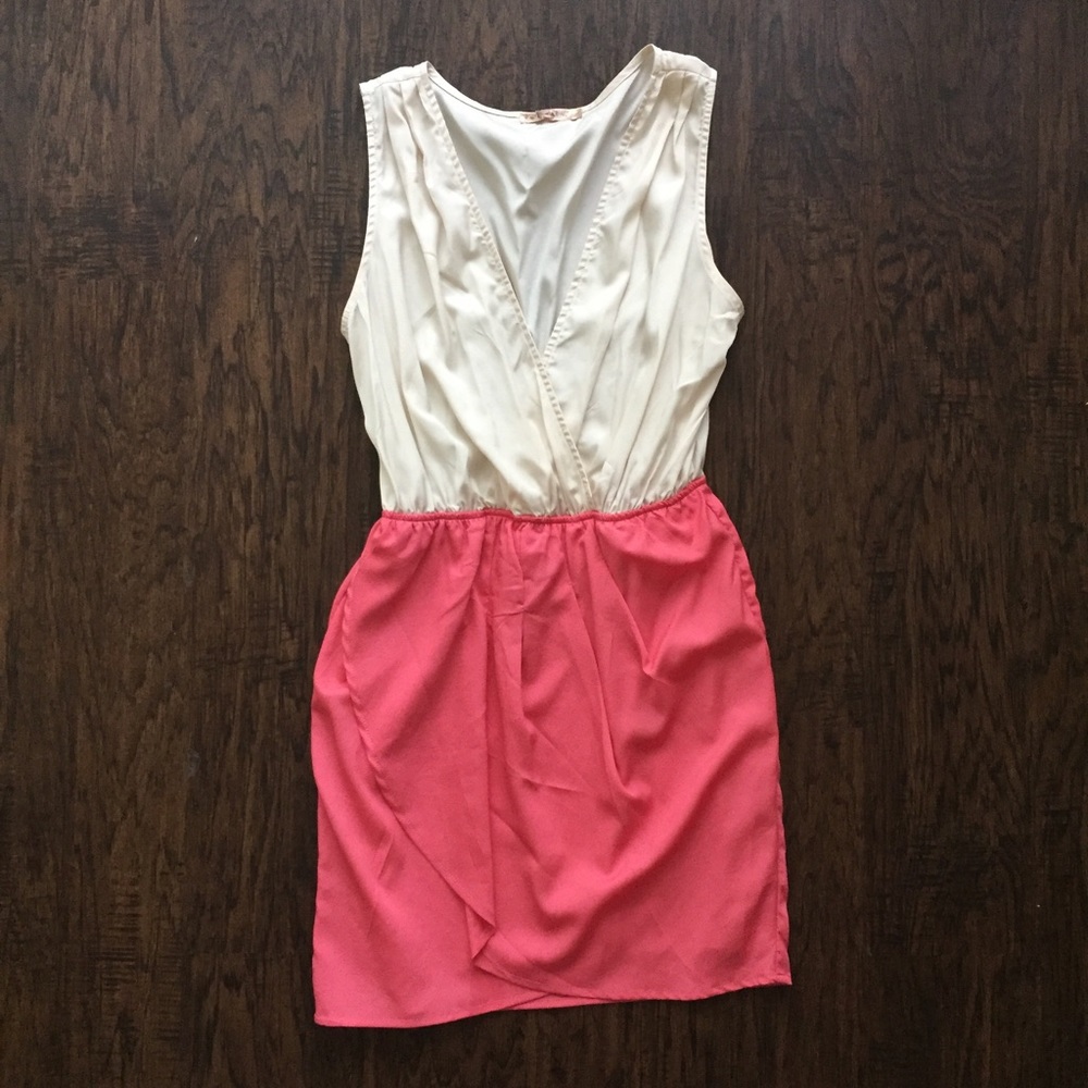 Pauln KC faux wrap dress size L