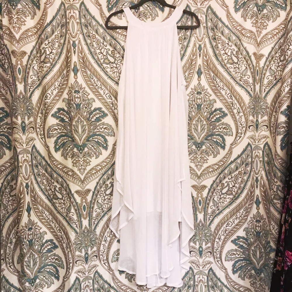 Chiffon Overlay Dress
