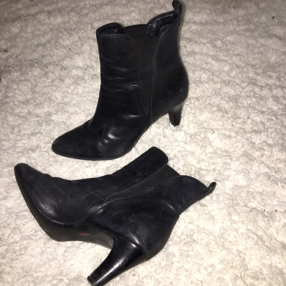 Black booties