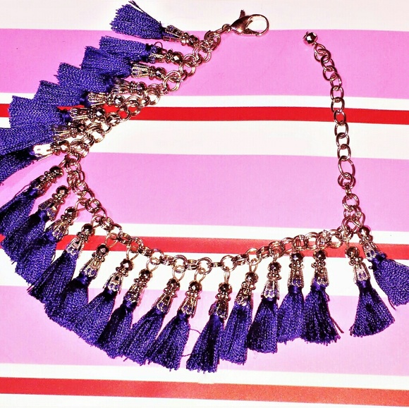 • {Target} Blue Tibetan Tassel Bracelet - Picture 4 of 5