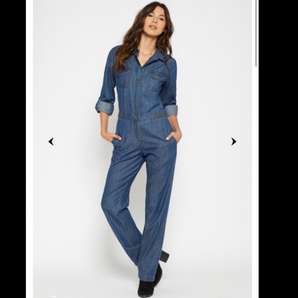 Lexi denim jumpsuit
