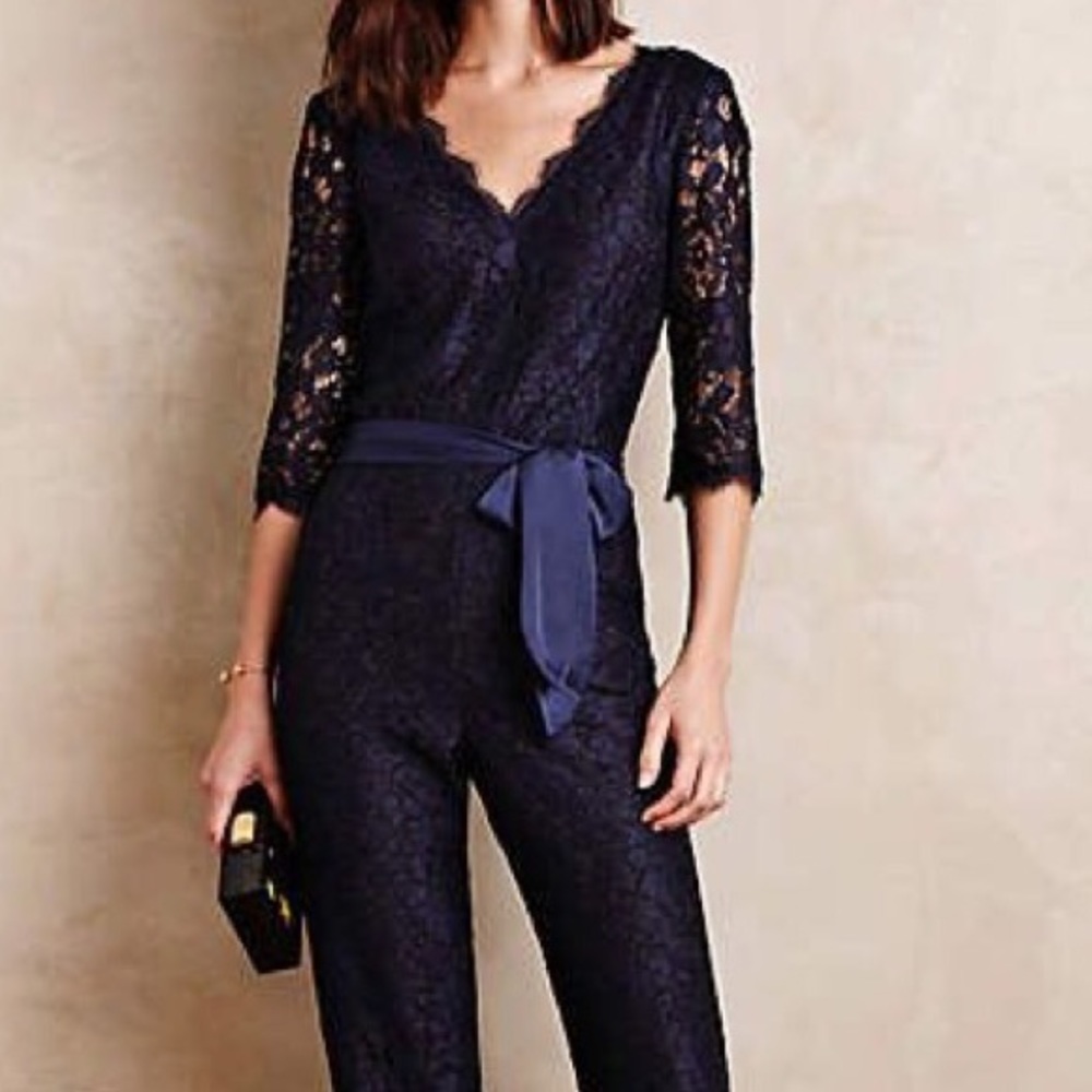 Navy jumpsuit