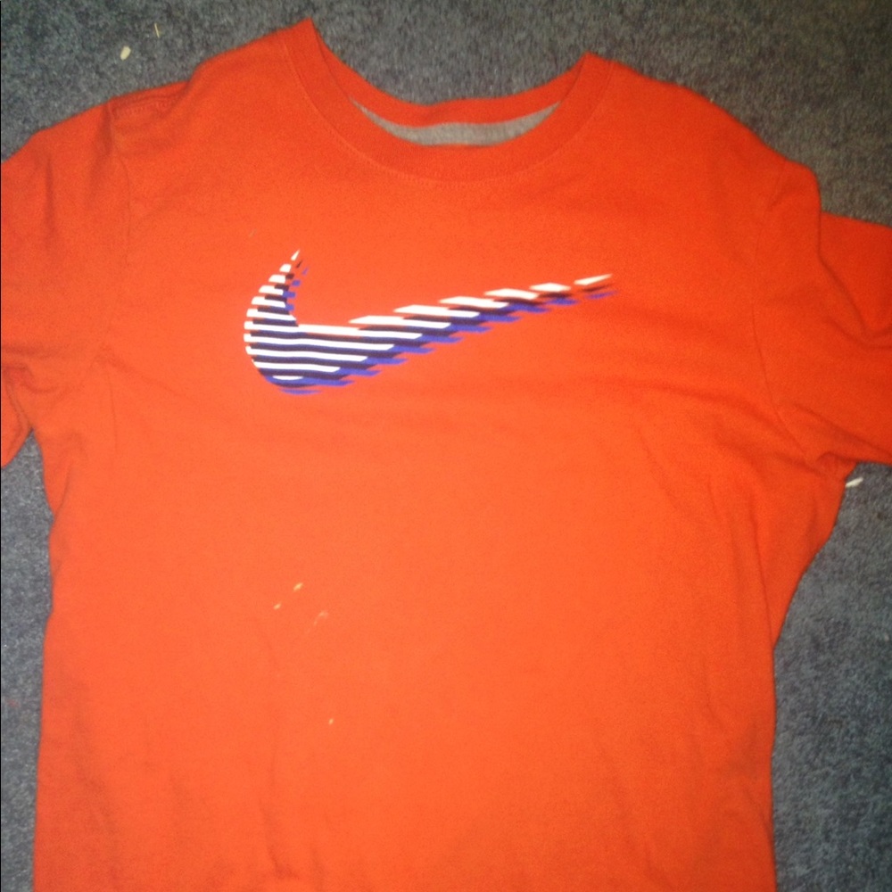 Nike Orange Shortsleeve Shirt