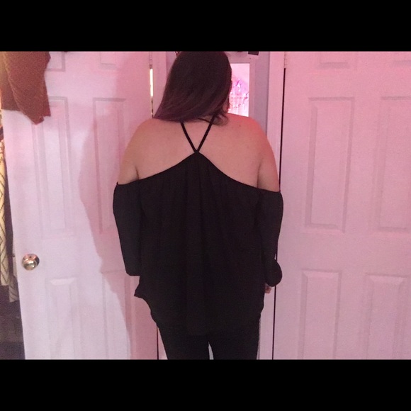 Plus Size Off the Shoulder Top - Picture 3 of 5