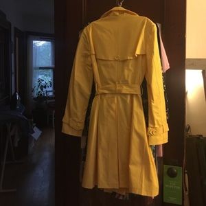 Brand new yellow raincoat!