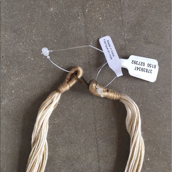 NWT. free people cream tassel necklace - Picture 6 of 6