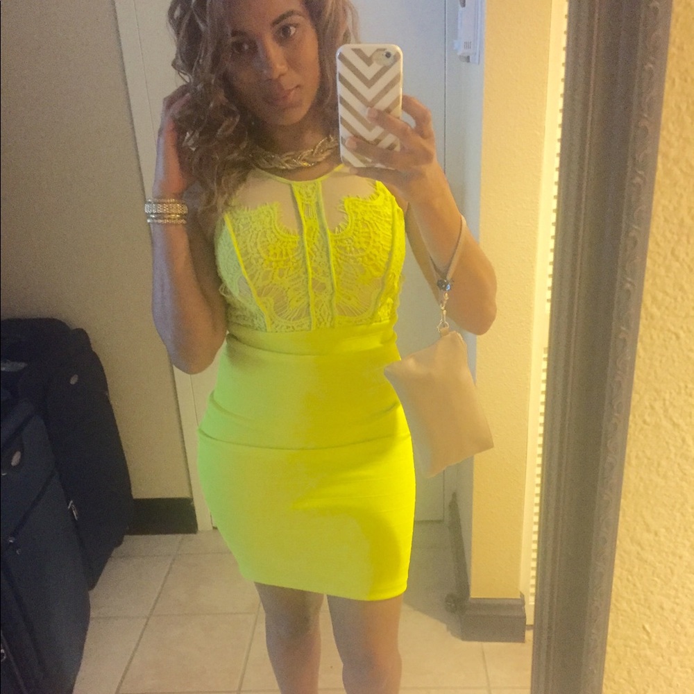 Highlight Yellow dress