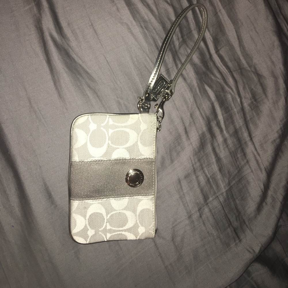 Coach small wristlet