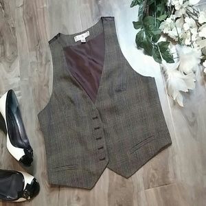 Plaid Vest