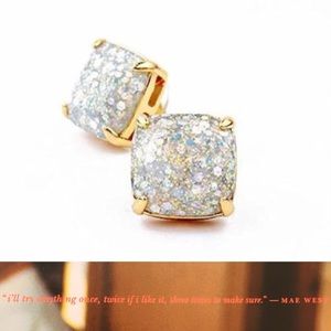 NWT Kate Spade Opal Glitter Galaxy Studs 🎆♠️🎆