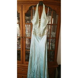 Mint Green Alyce Evening Gown
