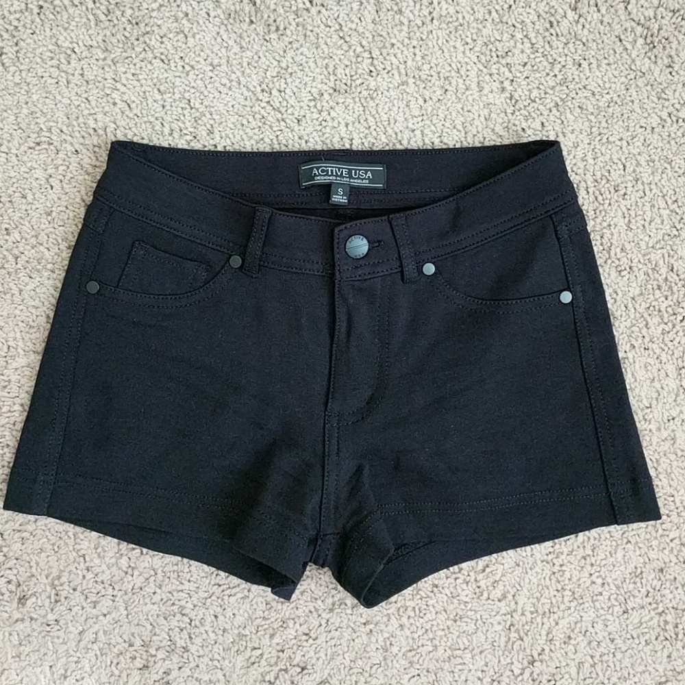 Black shorts