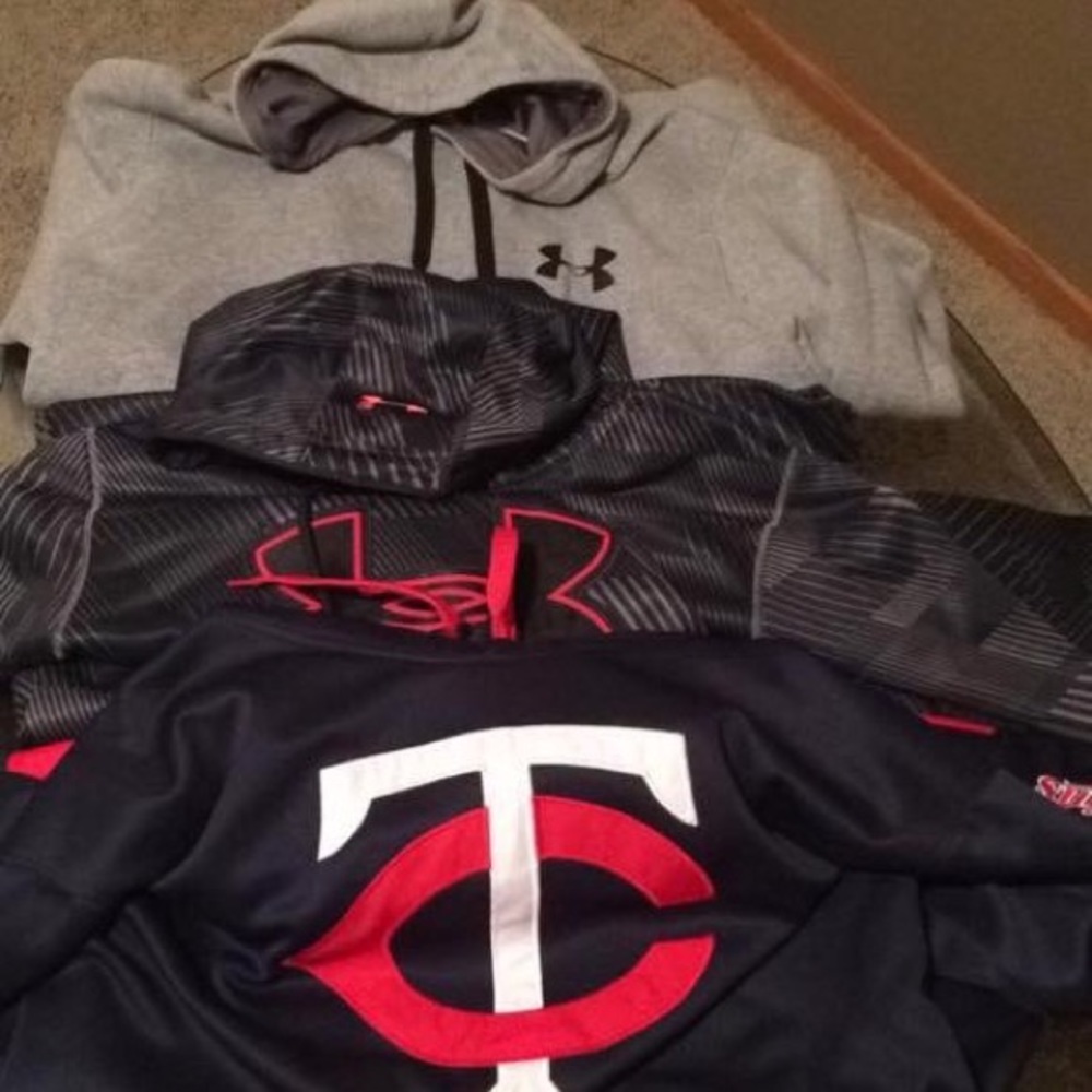Men's assorted name brand hoodies