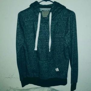 Grey drawstring hoodie