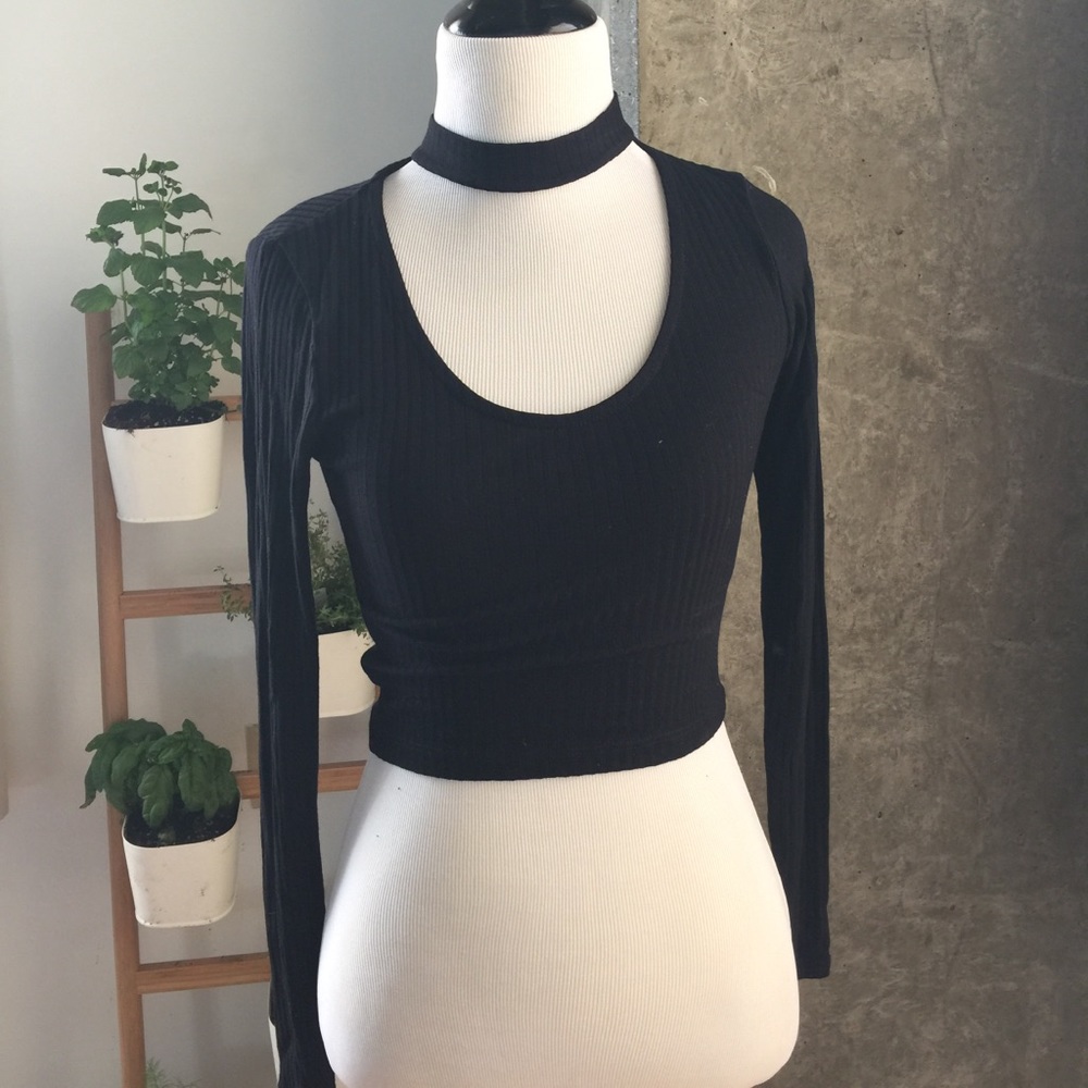 {choker crop}