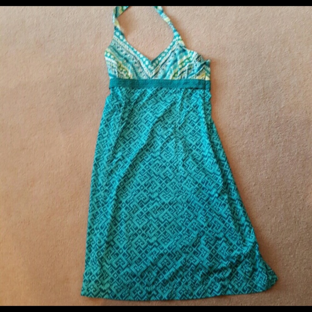 Athleta Halter dress in breathable material.