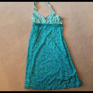 Athleta Halter dress in breathable material.