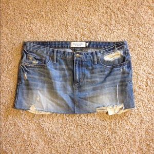A & F Denim Skirt