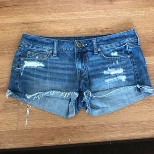 American eagle jean shorts size 8