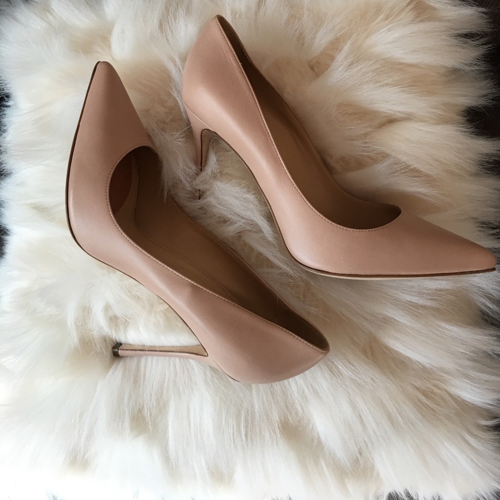 Sergio Rossi blush pumps