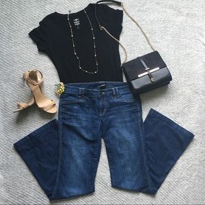 White House Black Market Trouser Pinstripe Pocket