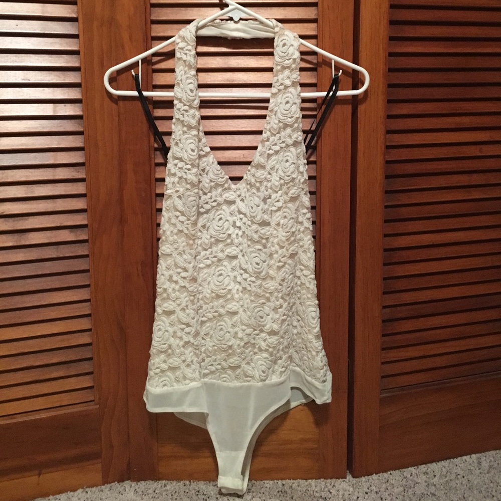 Bebe Lacey Bodysuit