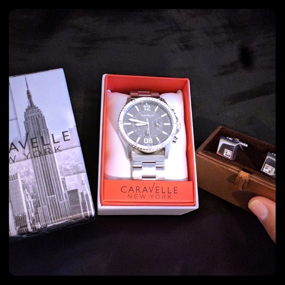Caravelle New York by Bulova Rose Gold Tone Chronograph  Carvelle New York watch
