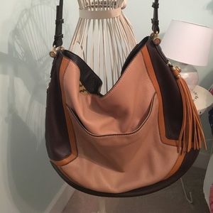 Anthropologie leather hobo, excellent condition
