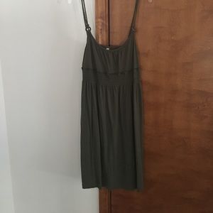 Olive Green Never Worn Summer Dress!