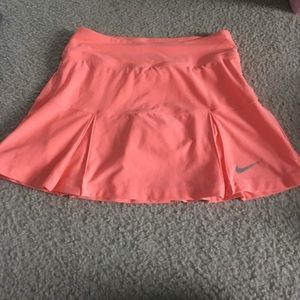 Peach Nike Tennis Skirt