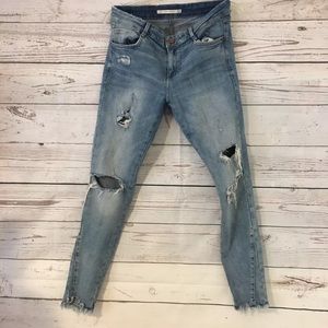 VERY DISTRESSED Zara denim , size 8