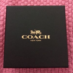 Coach horseshoe earrings