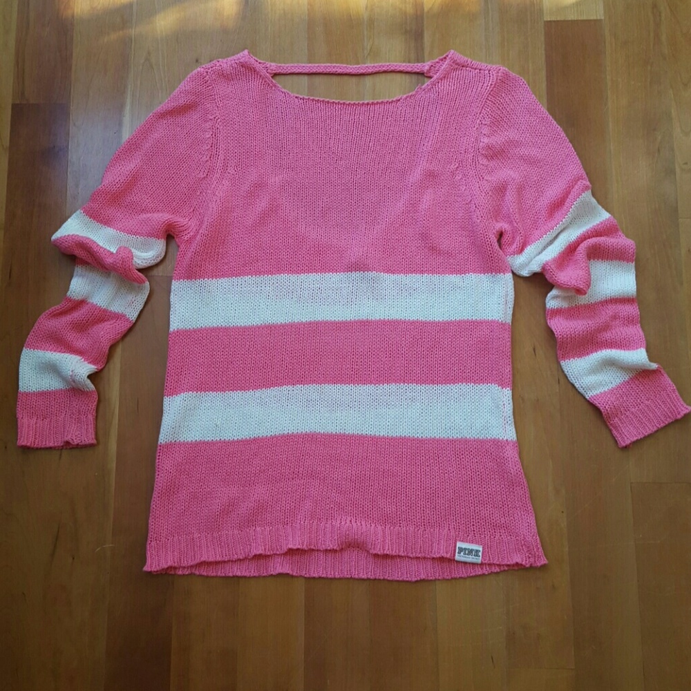 PINK Victoria's Secret Low Back Summer Sweater