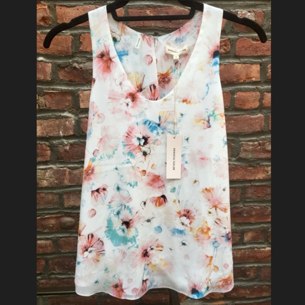 Rebecca Taylor - Poppy Blossom Top (Sz 2)