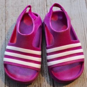 *ADIDAS Originals Toddler Girl Sandals Size 4