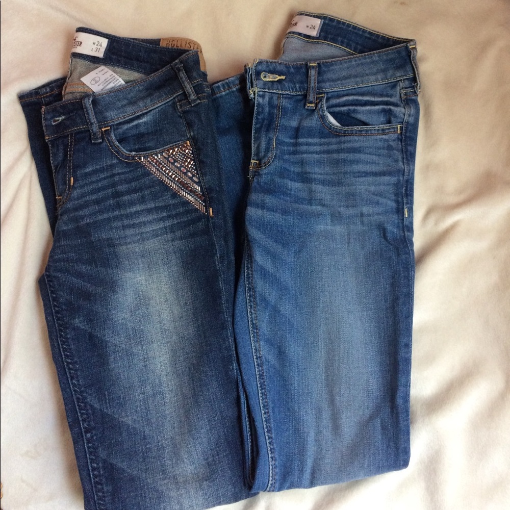 Bundle hollister skinny jeans