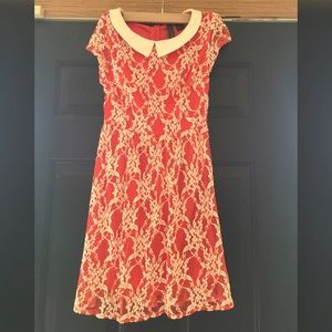 Collared Lace Dress