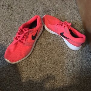Pink Nike sneakers