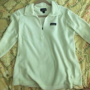 White Patagonia Fleece