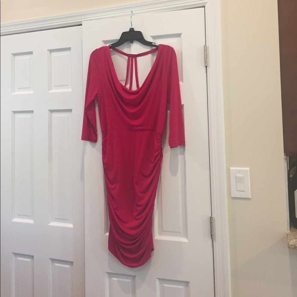 Dark pink Guess dress