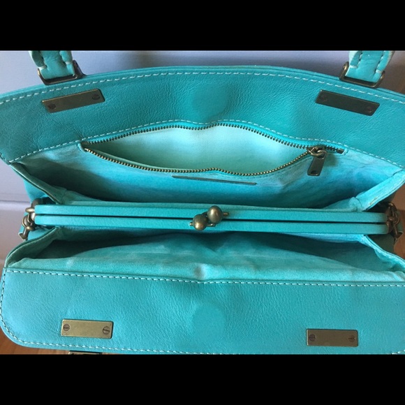 Authentic Marc Jacobs turquoise purse - Picture 3 of 6