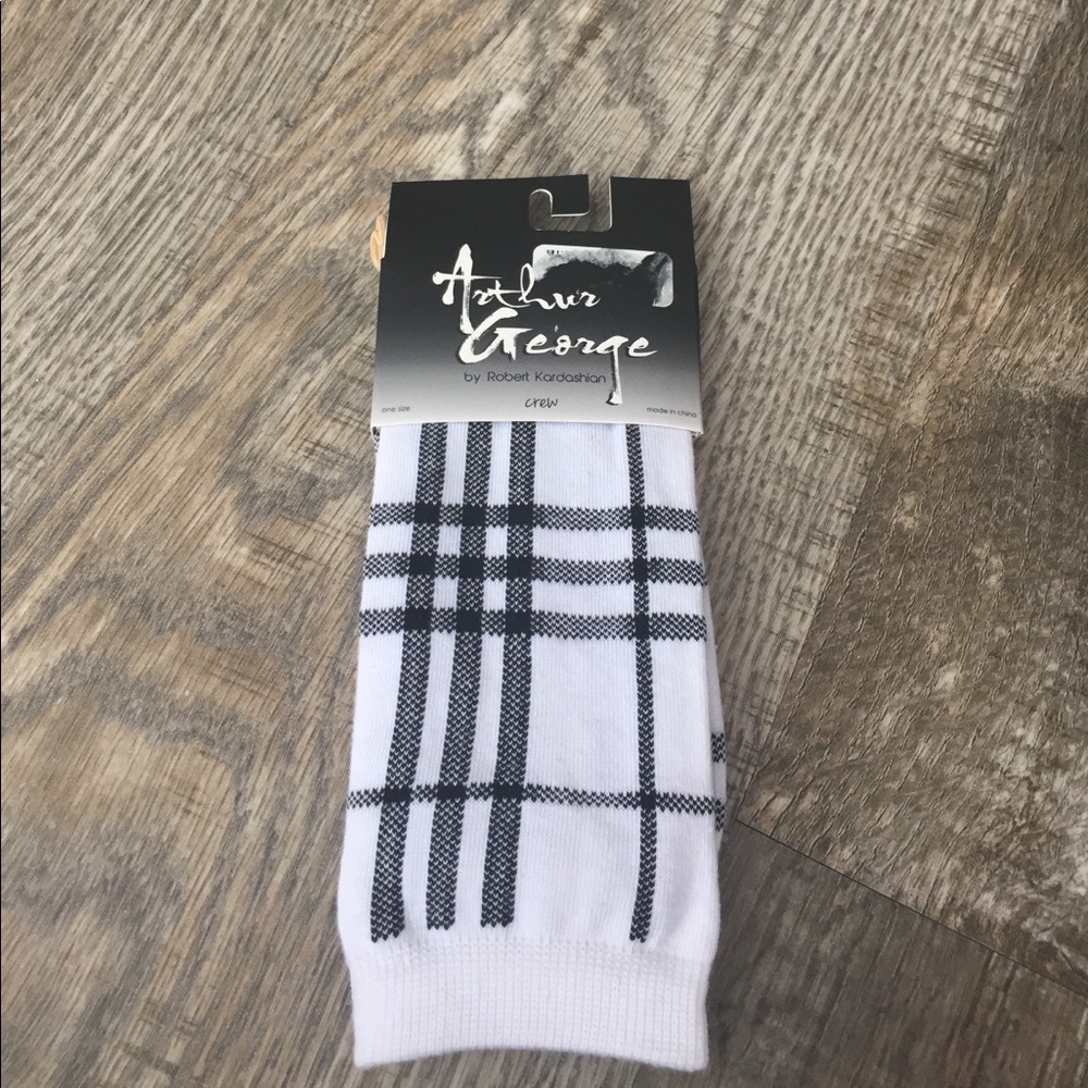 Arthur George Robert kardashian socks nwt