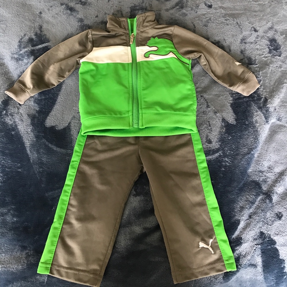 Boys Puma track suit